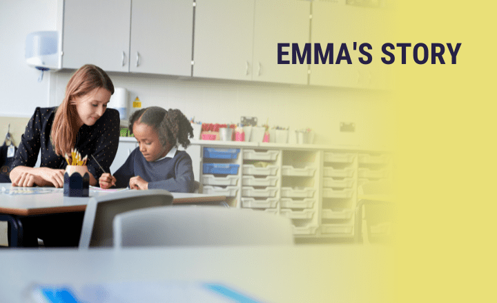Image of Emma's story: becoming a teaching assistant